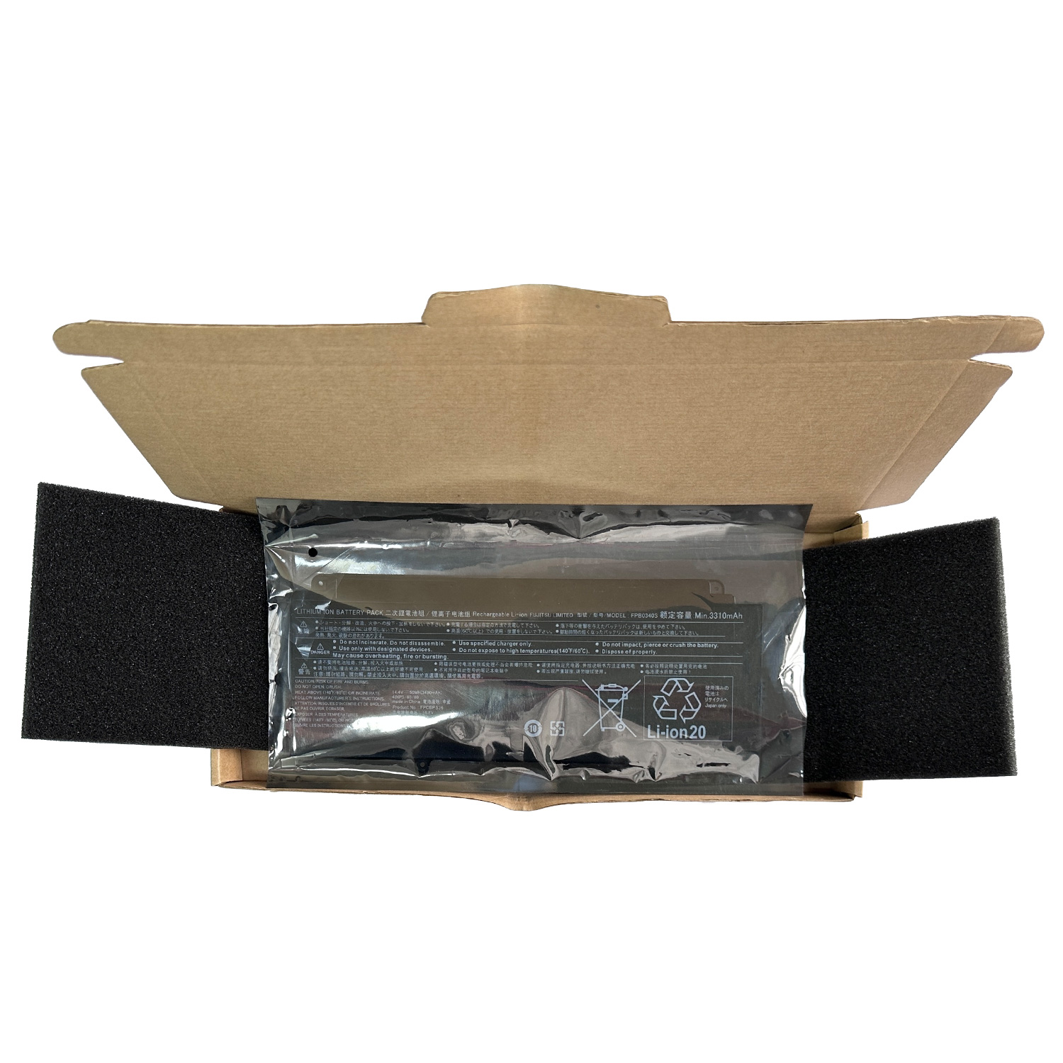 14.4V 50Wh FPB0340S Laptop Battery for Fujitsu LifeBook U937 U937-P580DE Series CP730401-01 CP760852-03